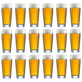 Cookinglife Duitse Bierglazen Willybecher 330 ml - 18 stuks