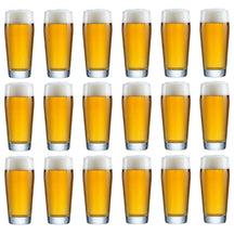 Cookinglife Duitse Bierglazen Willybecher 330 ml - 18 stuks