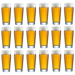 Cookinglife Duitse Bierglazen Willybecher 330 ml - 18 stuks