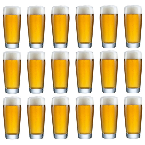 Cookinglife Duitse Bierglazen Willybecher 330 ml - 18 stuks