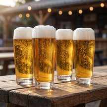 Cookinglife Duitse Bierglazen Willybecher 330 ml - 12 stuks