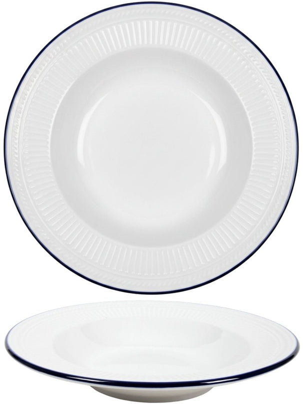 Cookinglife Diepe Borden / Pastaborden Whitmore ø 22 cm - 6 stuks