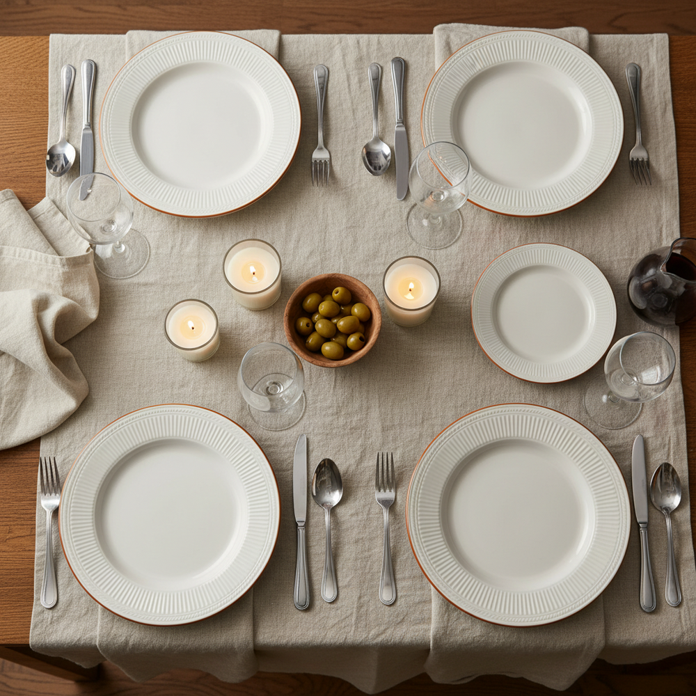 Cookinglife Dinerborden Stratton ø 27 cm - 6 stuks