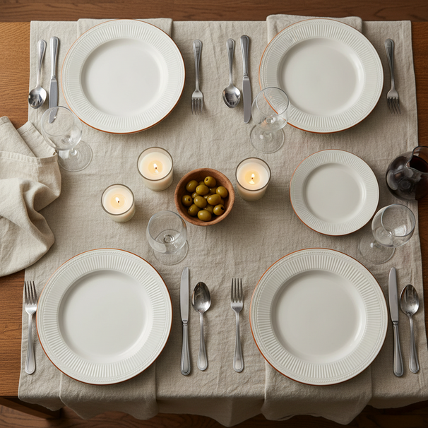 Cookinglife Dinerborden Stratton ø 27 cm - 6 stuks