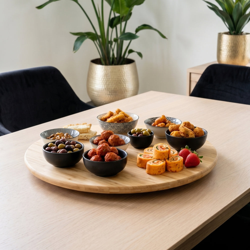 Cookinglife Draaiplateau / Lazy Susan - Bamboe - ø 50 cm