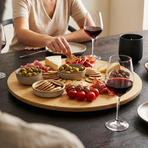 Cookinglife Draaiplateau / Lazy Susan - Bamboe - ø 50 cm