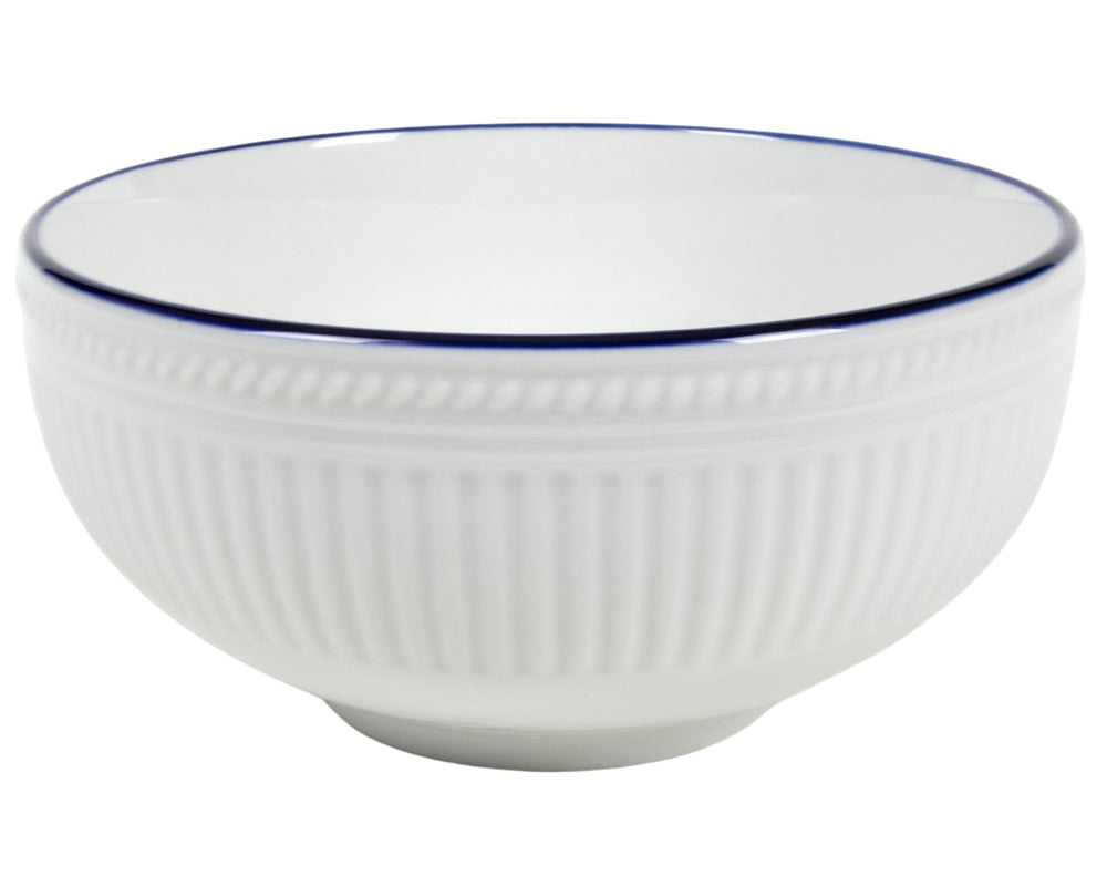 Cookinglife Serviesset Whitmore 24-delig / 6 personen - 6 dinerborden, 6 ontbijtborden, 6 diepe borden en 6 kommen