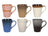 Studio Tavola Cappuccinokopjes - Koffiebekers met oor - Earth - 310 ml - 6 stuks