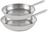 Cookinglife Koekenpannenset Superior Triply RVS 2-Delig ø 24 & 28 cm - geschikt voor alle warmtebronnen - zonder anti-aanbaklaag