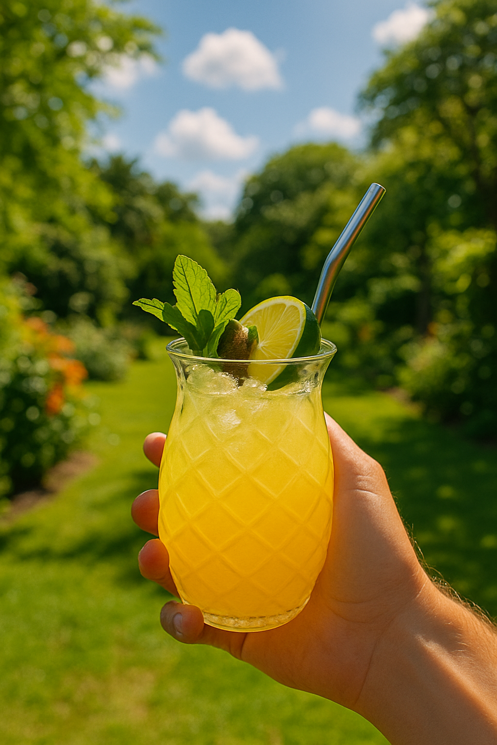 Cookinglife Cocktailglazen / Tiki Ananas Glazen - 400 ml - 6 stuks