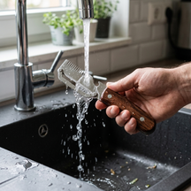 Cookinglife Dunschiller & Juliennesnijder - Hout - Multifunctioneel 3-in-1