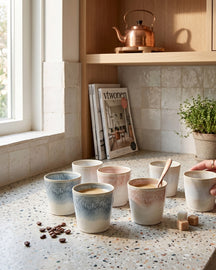 Cookinglife Koffiekopjes / Senseo Kopjes - Mist 200 ml - 6 stuks