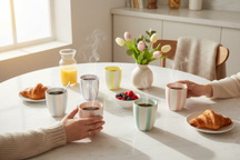 Cookinglife Koffiekopjes / Senseokopjes Spring Vibes 180 ml - 6 stuks