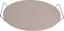 Cookinglife Pizzasteen met houder Fire & Flavour ø 33 cm -  Hittebestendig Steen - BBQ en Oven Gebruik