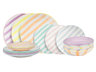 Cookinglife Serviesset Spring Vibes 18-delig / 6 personen - 6 dinerborden, 6 ontbijtborden en 6 diepe borden