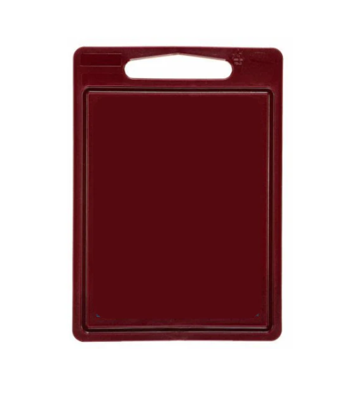 Cookinglife Snijplank met sapgeul 35 x 25 x 0.85 cm - Bruin