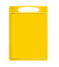 Cookinglife Snijplank met sapgeul 35 x 25 x 0.85 cm - Geel