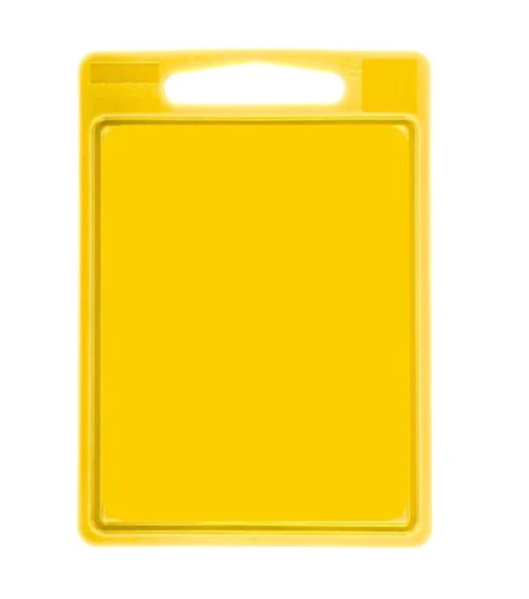 Cookinglife Snijplank met sapgeul 35 x 25 x 0.85 cm - Geel