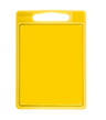 Cookinglife Snijplank met sapgeul 35 x 25 x 0.85 cm - Geel