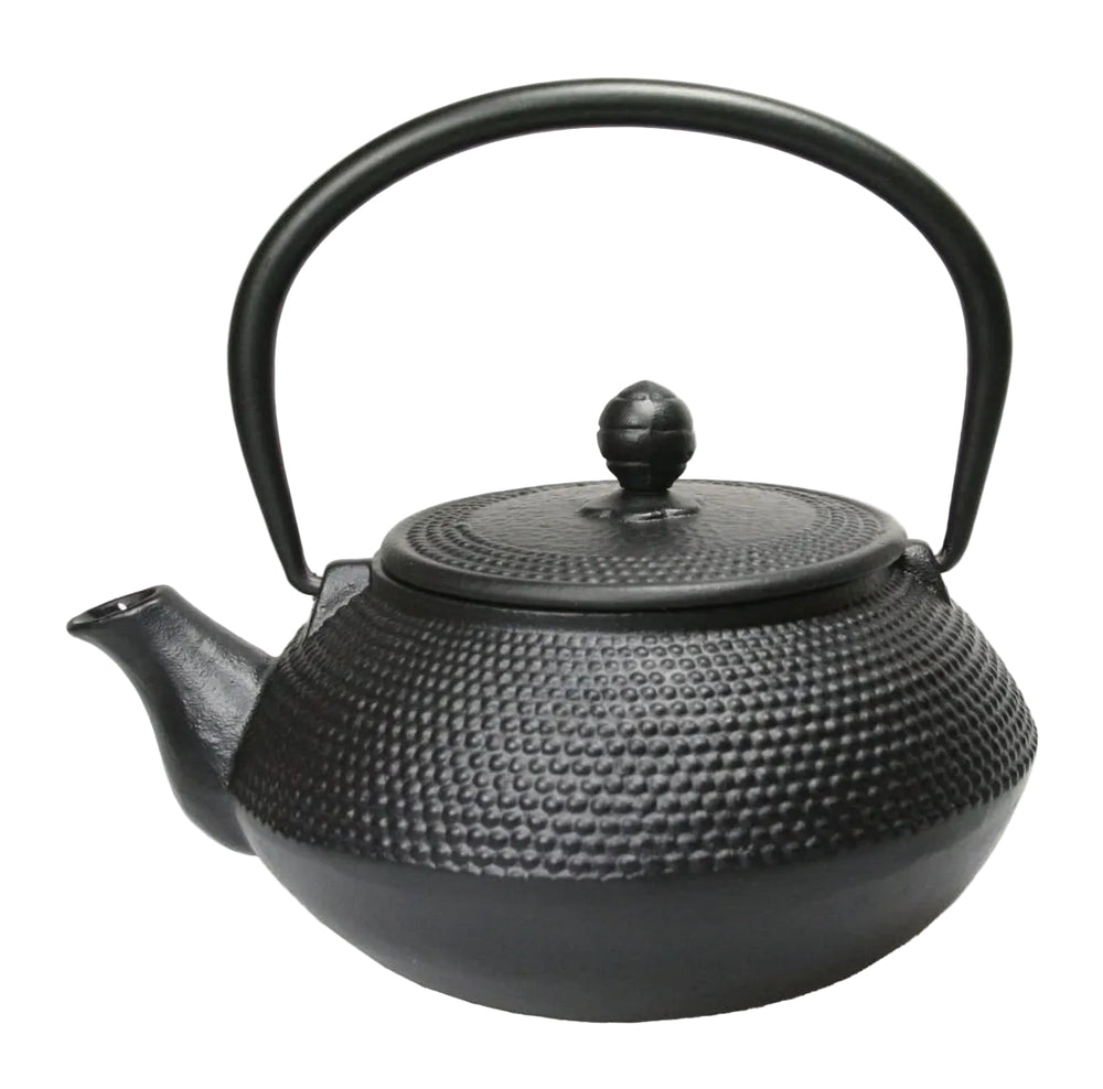 Cookinglife Theepot Arare met RVS Filter - Gietijzer Zwart - 800 ml