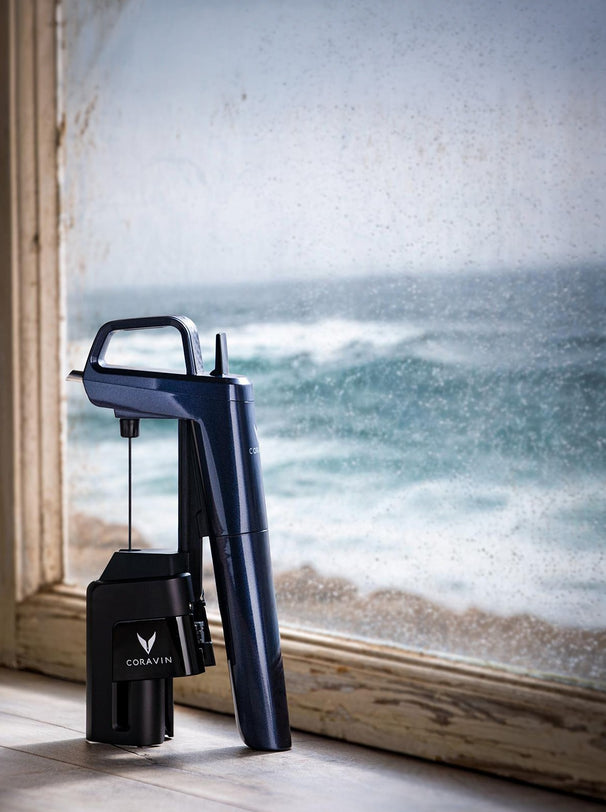 Coravin Wijnsysteem Timeless Six+ - Ocean Blue - Limited Edition