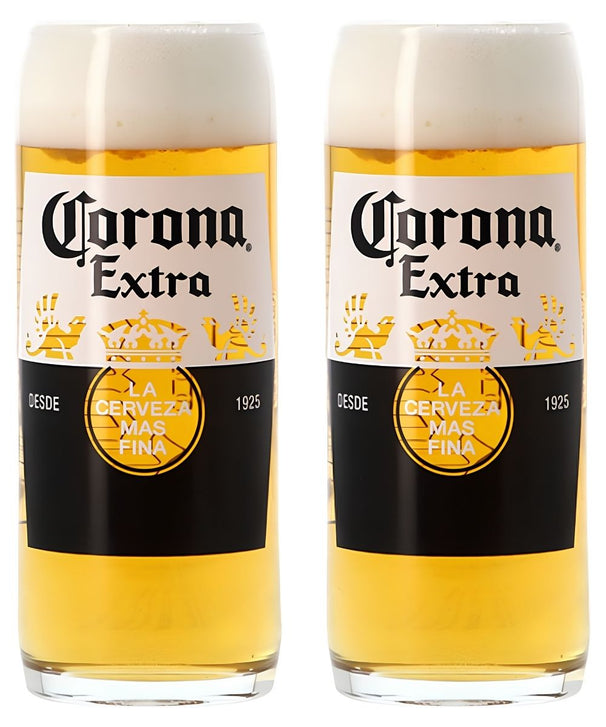 Corona Bierglazen 330 ml - 2 stuks