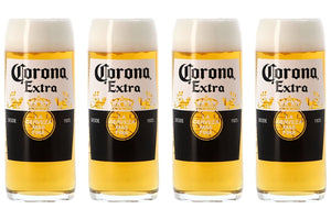 Corona Bierglazen 330 ml - 4 stuks