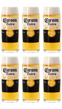 Corona Bierglazen 330 ml - 6 stuks