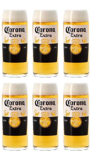 Corona Bierglazen 330 ml - 6 stuks