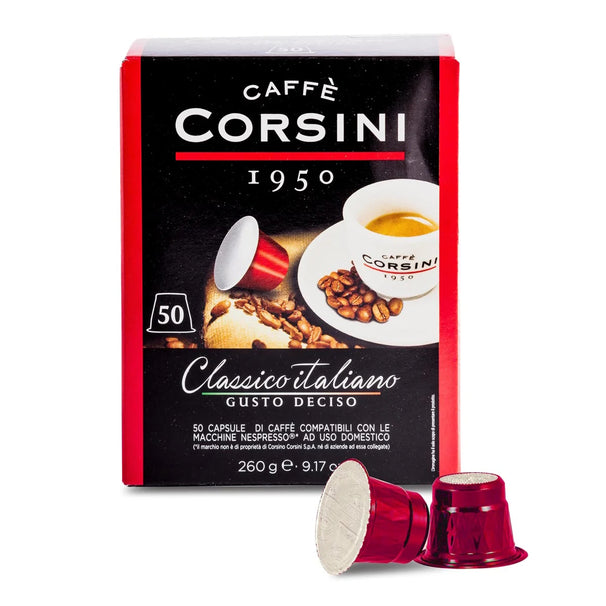 Caffè Corsini Koffiecups Classico Italiano Gusto - voor Nespresso - 50 capsules