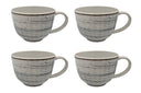 Cosy & Trendy Mokken Sintra Dusty Blue 350 ml - 4 stuks