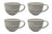 Cosy & Trendy Mokken Sintra Dusty Blue 350 ml - 4 stuks