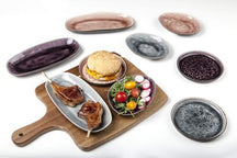 Cosy & Trendy Gebaksbordjes / Tapas Bordjes Streetfood ø 13 cm - 10 Stuks