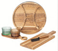 Cosy & Trendy Borrelset 6-delig - Borrelplanken & Kaasplank met Kaasmes