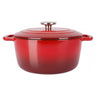 Cosy & Trendy Braadpan met deksel Fontestic Gietijzer Traditional Red ø 24 cm / 4.6 Liter