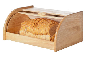 Cosy & Trendy Broodtrommel Hout Roldeksel - 40 x 27 x 18 cm