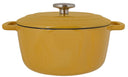Cosy & Trendy Braadpan met deksel Fontestic Gietijzer Amber Gold Ø 24 cm / 4.6 Liter - geëmailleerde anti-aanbaklaag
