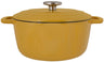 Cosy & Trendy Fontestic gietijzeren braadpan met deksel Amber Gold Ø 28 cm - 6,8 liter