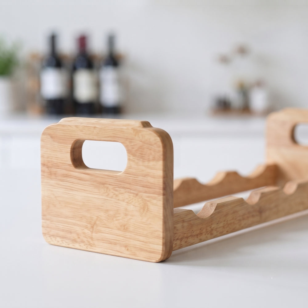 Cosy & Trendy Wijnrek Hout - Stapelbaar - 4 flessen