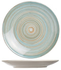 Cosy & Trendy Dinerborden Turbolino Blauw ø 27 cm - 6 stuks