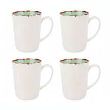 Cosy & Trendy Mokken / Bekers - Laguna Azzurro 390 ml - 4 Stuks