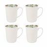 Cosy & Trendy Mokken / Bekers - Laguna Azzurro 390 ml - 4 Stuks