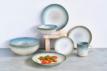 Cosy & Trendy Diepe Borden / Pastaborden Listra Ocean ø 21 cm - 4 Stuks