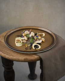 Cosy & Trendy Serviesset Quintana Amber 18-delig / 6 personen - 6 dinerborden, 6 diepe borden en 6 ontbijtborden