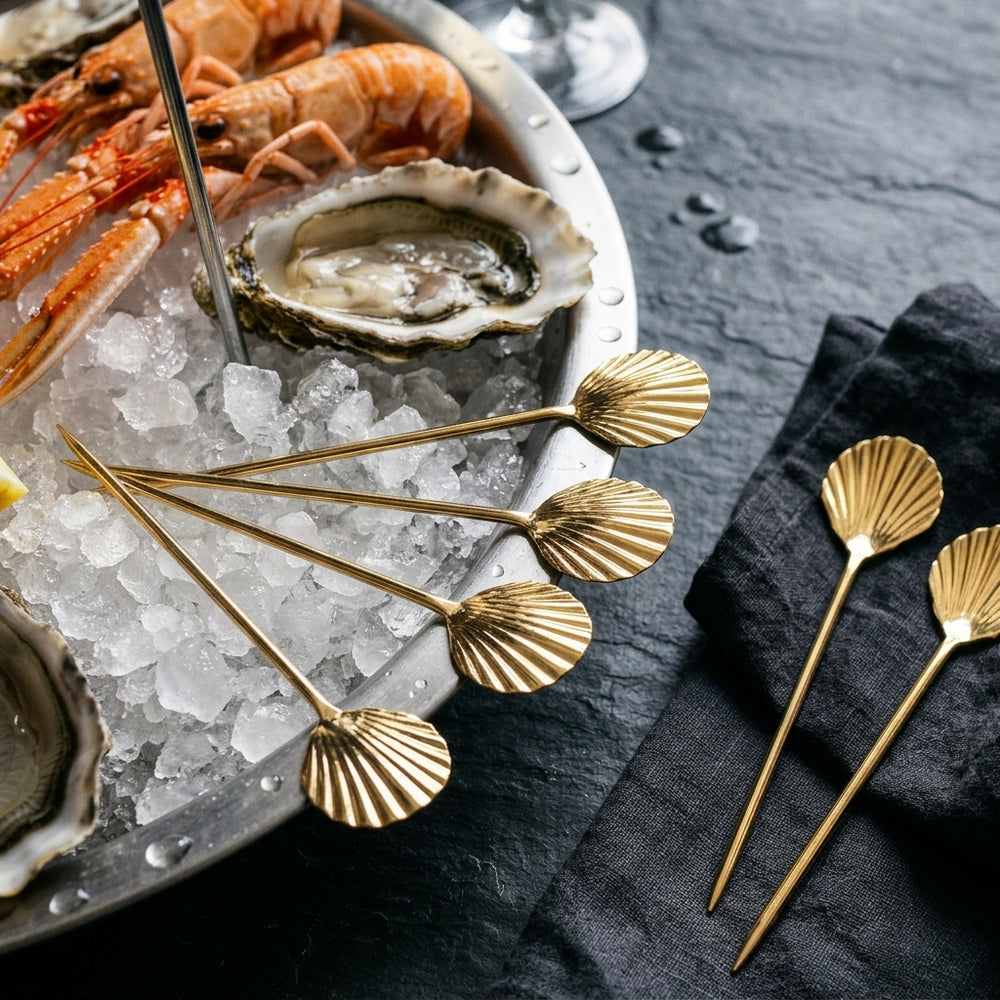 Crafts La Marée Zeevruchtenset Compleet - Kreeft, Oester & Coquilles - 6-delig