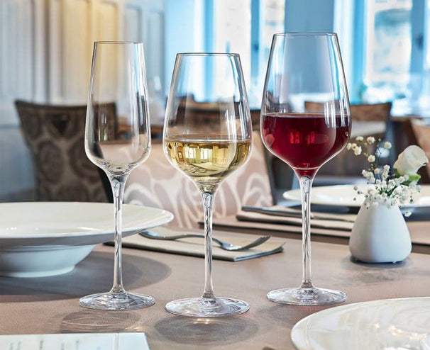 Chef & Sommelier Wijnglazenset Sublym (Rode wijnglazen & Witte wijnglazen & Waterglazen) - 18 delige set - 6 rode wijnglazen, 6 witte wijnglazen en 6 waterglazen