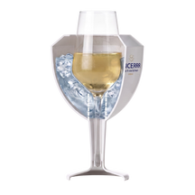 GLICERRR Wijnglas koeler en houder set + glas