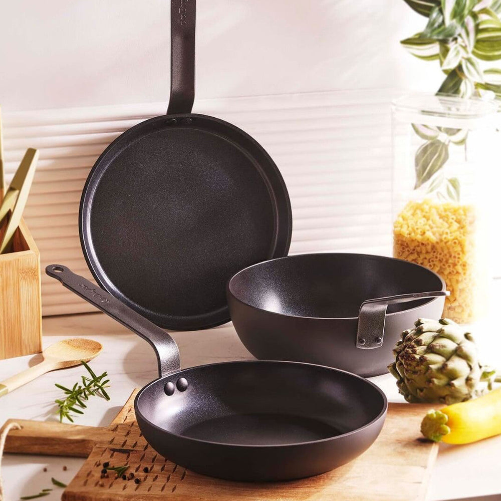 De Buyer Hapjespan / Sauteuse Ceranoa - ø 28cm / 4.4 liter - keramische anti-aanbaklaag