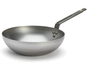 De Buyer Wokpan Mineral B Element - ø 28 cm / 3 liter - zonder anti-aanbaklaag