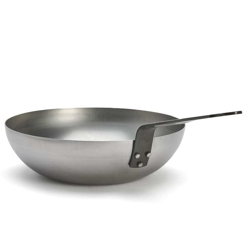 De Buyer Wokpan Mineral B Element - ø 28 cm / 3 liter - zonder anti-aanbaklaag